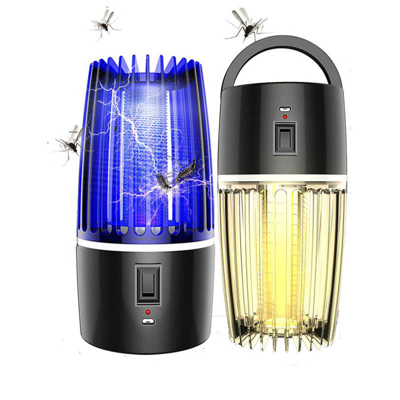 Rechargeable 2-in-1 Mosquito Catcher with LED Light