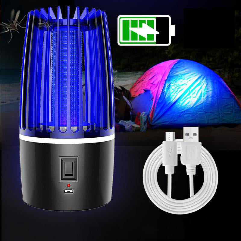Rechargeable 2-in-1 Mosquito Catcher with LED Light