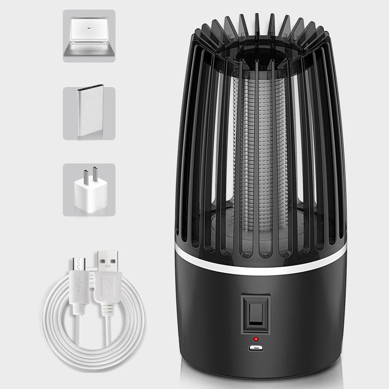 Rechargeable 2-in-1 Mosquito Catcher with LED Light