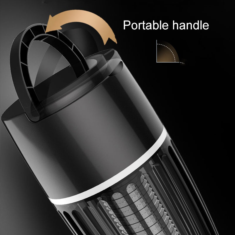Rechargeable 2-in-1 Mosquito Catcher with LED Light