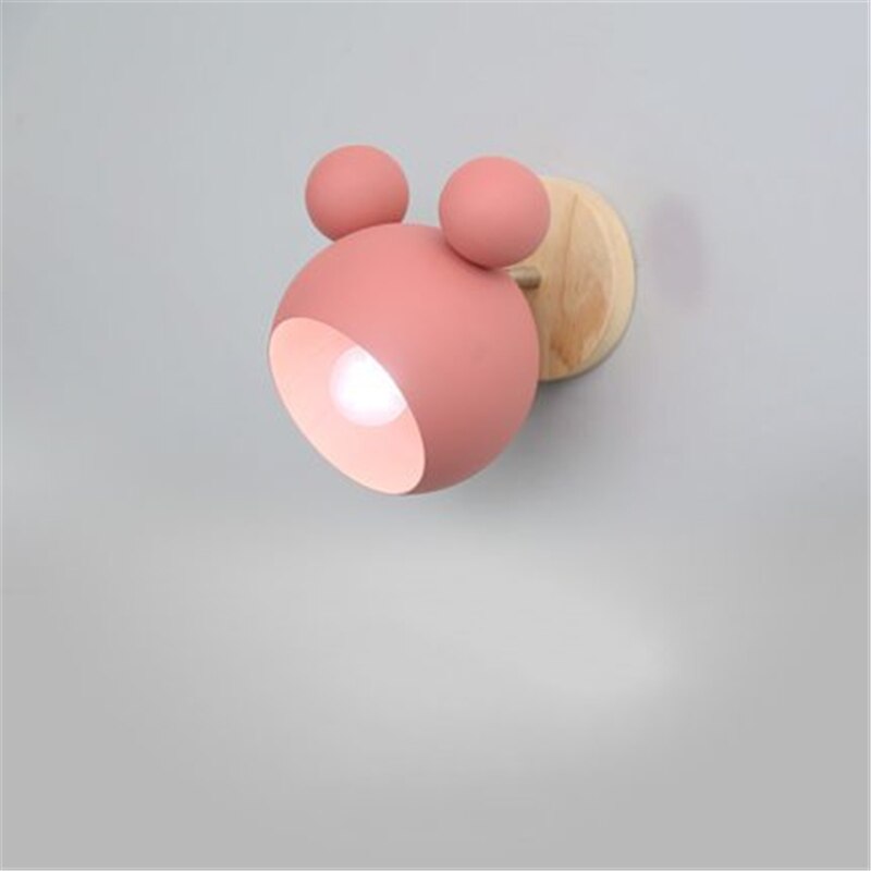 Child-Safe LED Wall Light with Adjustable Brightness