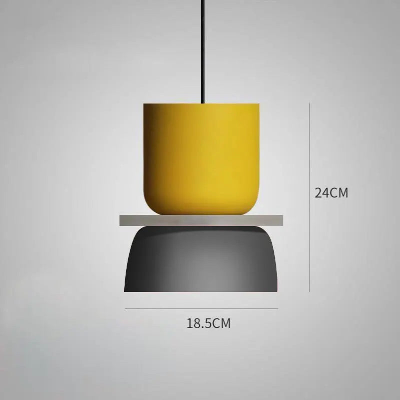Modern Scandinavian Macaron Pendant Light