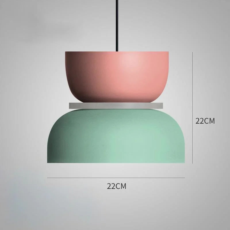 Modern Scandinavian Macaron Pendant Light