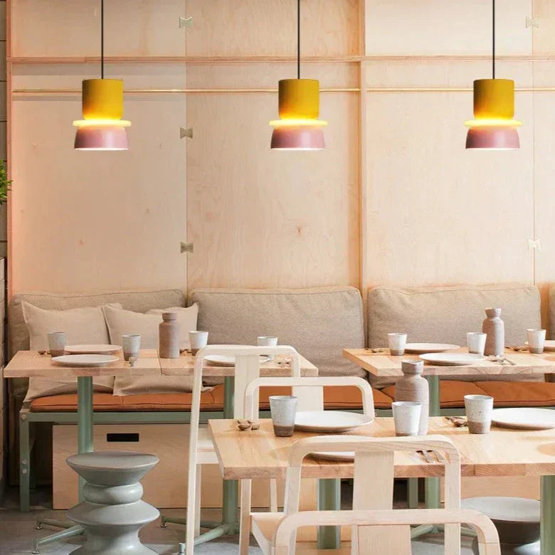 Modern Scandinavian Macaron Pendant Light