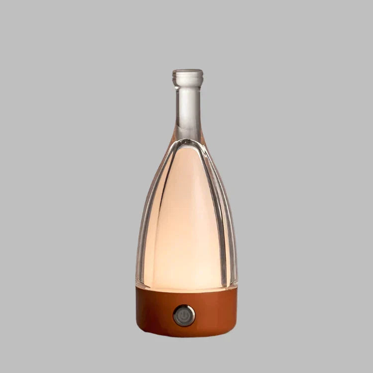 Wine Bottle Shaped USB Rechargeable Table Lamp