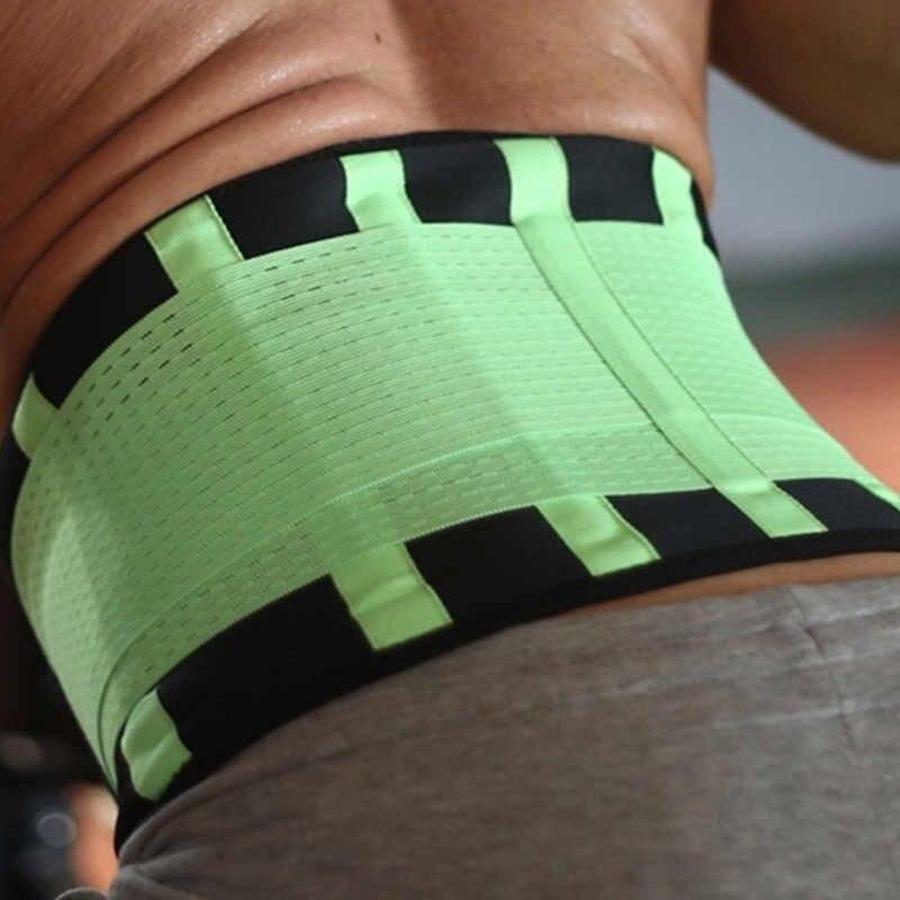 Men's Waist Trainer Slimming Sweat Belt for Fat Loss and Back Support