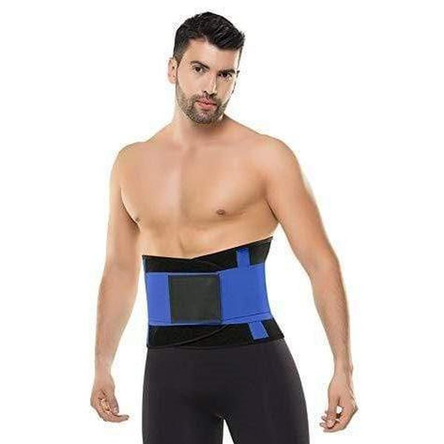 Men's Waist Trainer Slimming Sweat Belt for Fat Loss and Back Support