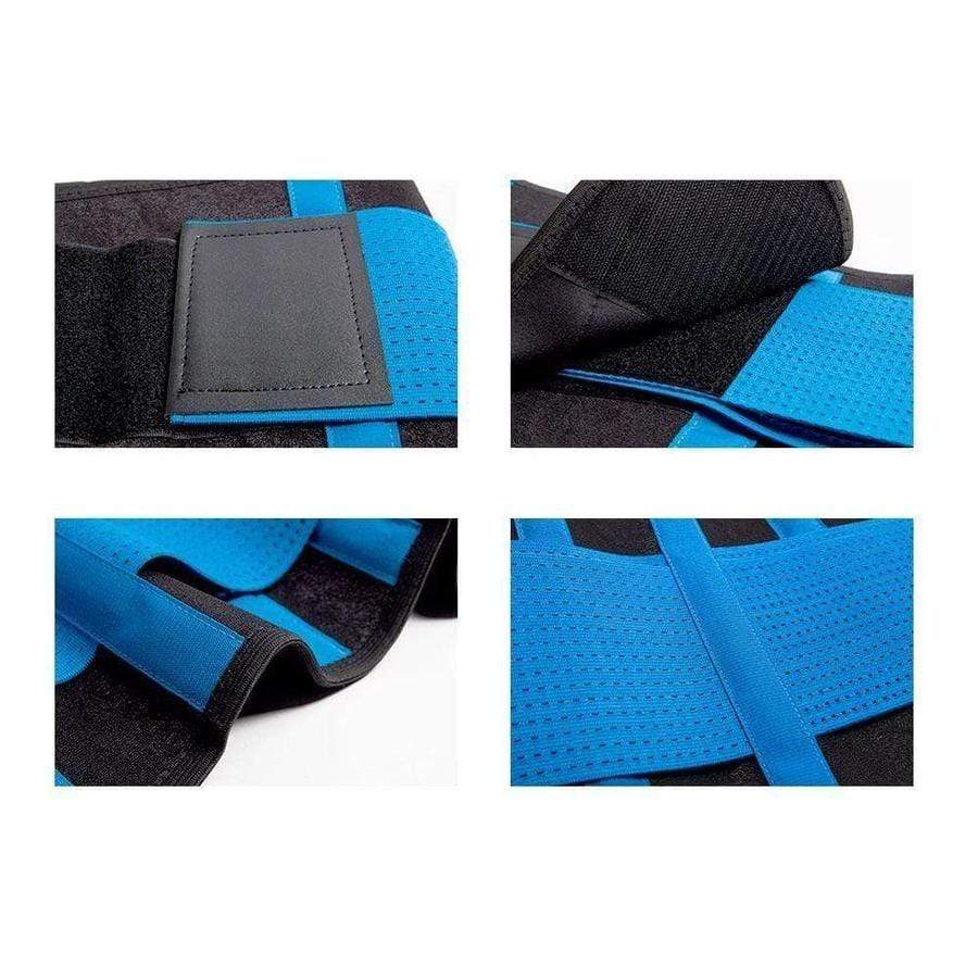 Men's Waist Trainer Slimming Sweat Belt for Fat Loss and Back Support