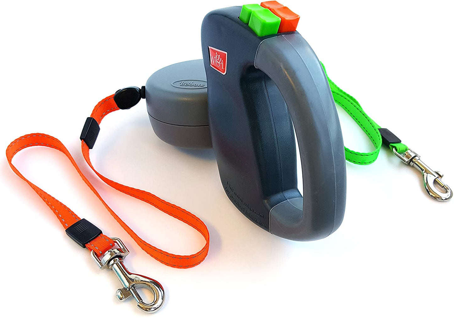Tangle-Free Double Dog Leash with Reflective Safety