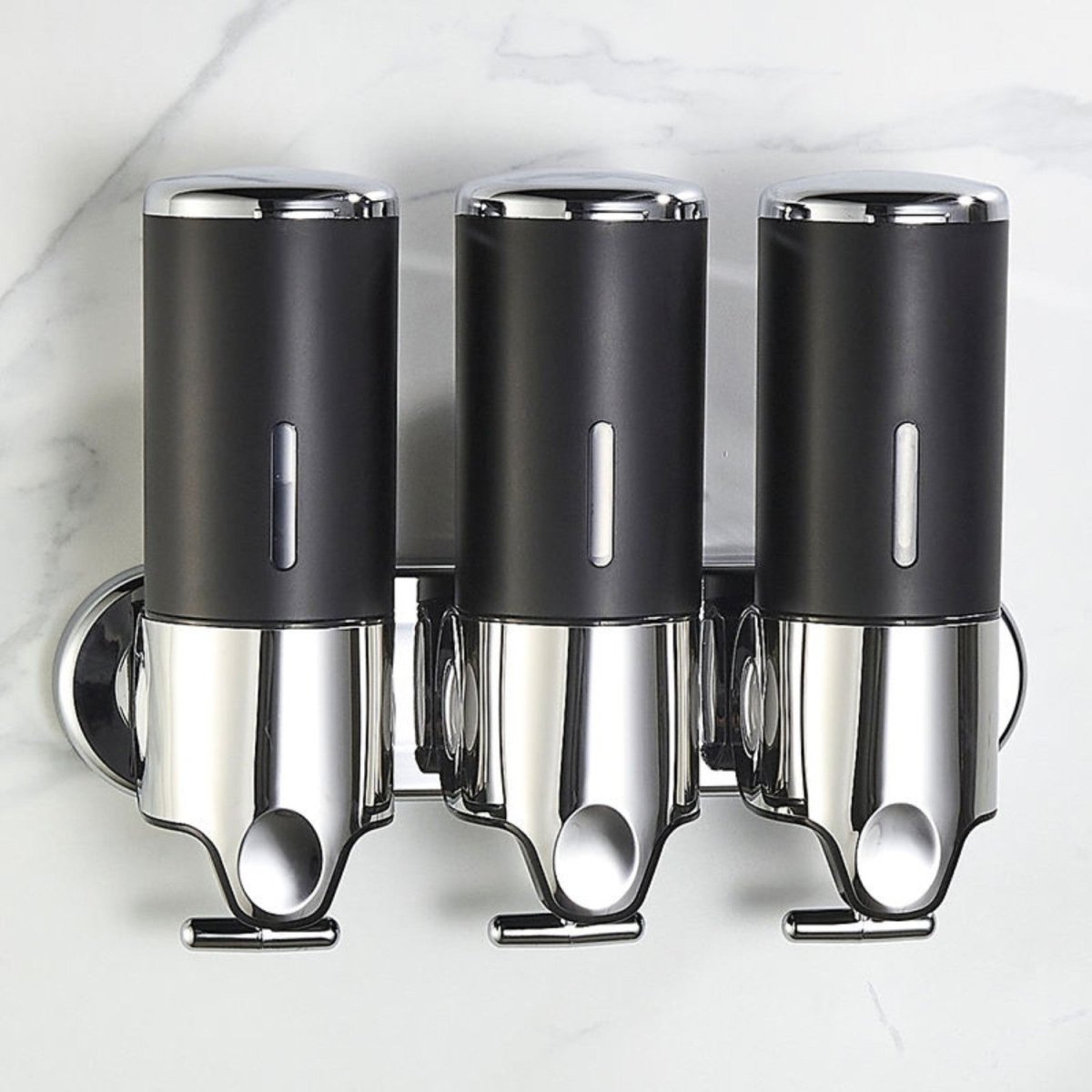 Wall-Mounted Stainless Steel Soap Dispenser with Gentle Pump