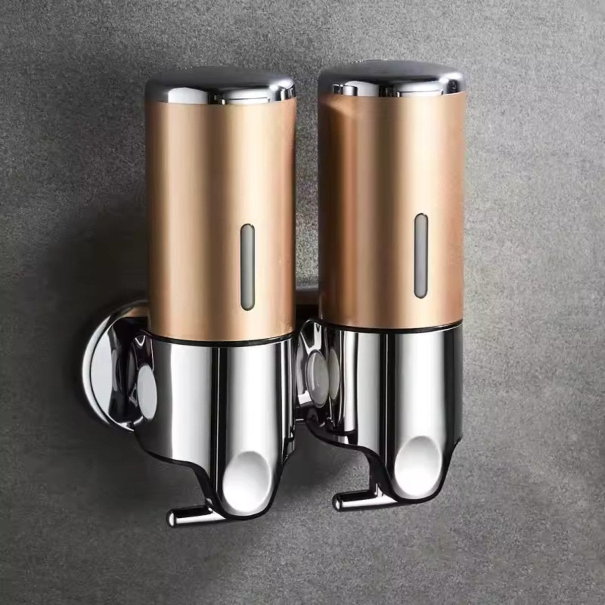 Wall-Mounted Stainless Steel Soap Dispenser with Gentle Pump