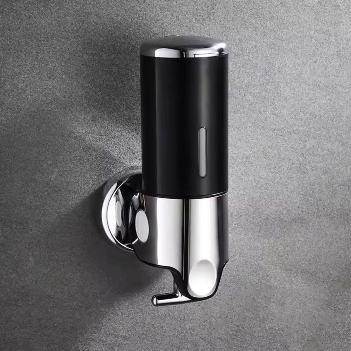 Wall-Mounted Stainless Steel Soap Dispenser with Gentle Pump