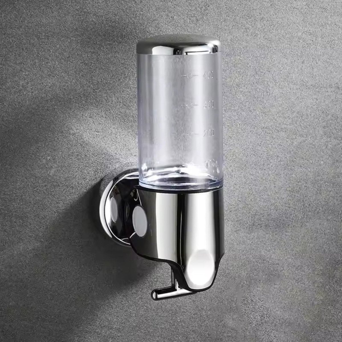 Wall-Mounted Stainless Steel Soap Dispenser with Gentle Pump