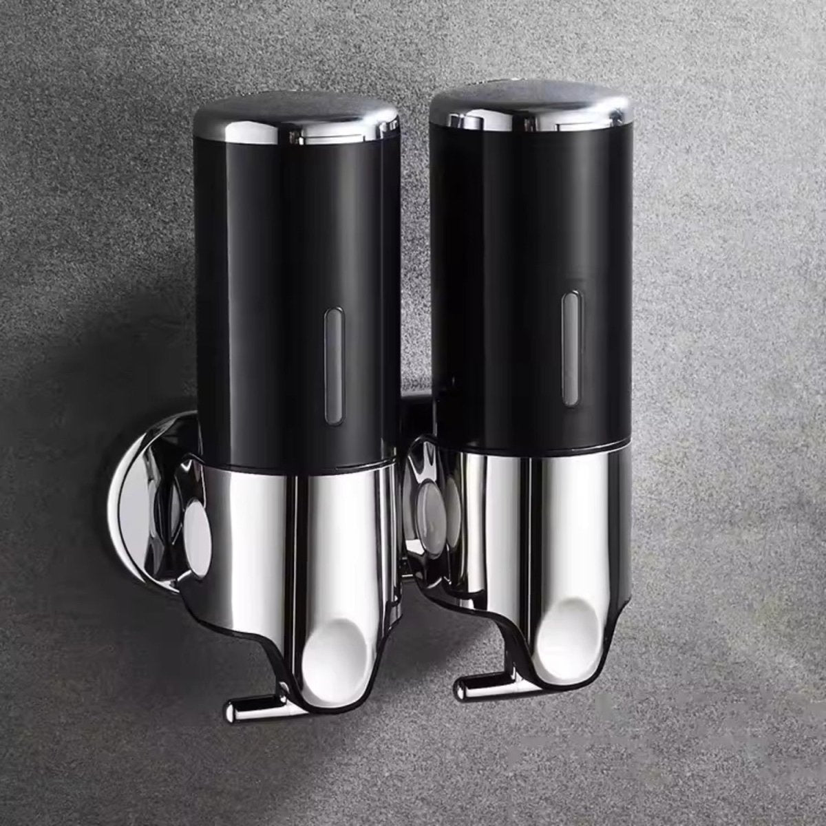 Wall-Mounted Stainless Steel Soap Dispenser with Gentle Pump