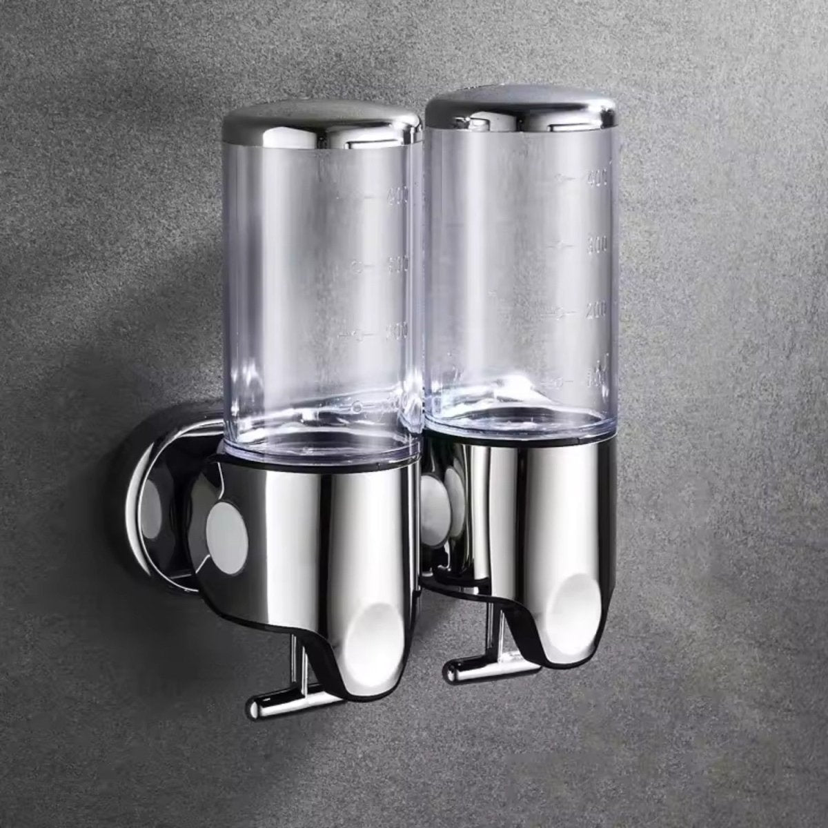 Wall-Mounted Stainless Steel Soap Dispenser with Gentle Pump