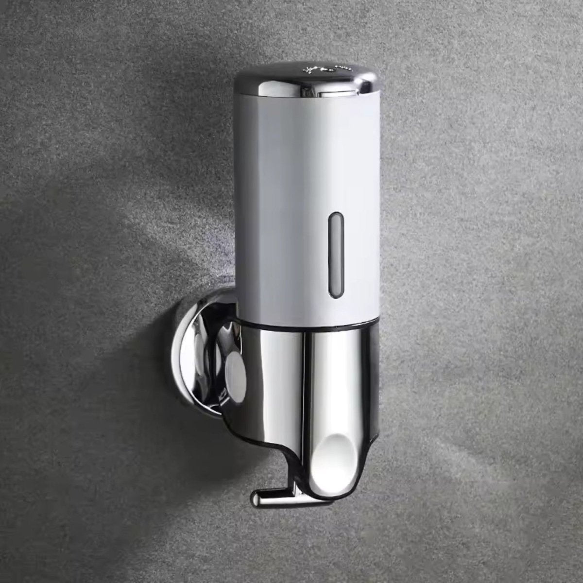 Wall-Mounted Stainless Steel Soap Dispenser with Gentle Pump