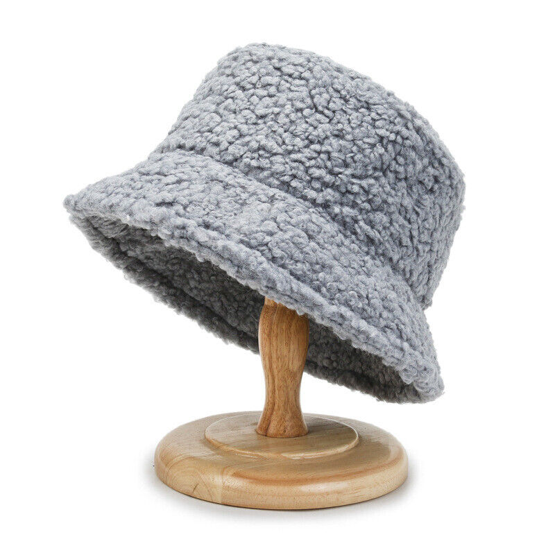 Livia Soft Lambswool Teddy Bucket Hat
