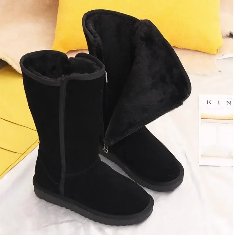 Water-Resistant Winter Boots with Non-Slip Sole