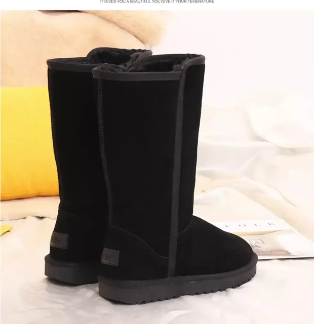 Water-Resistant Winter Boots with Non-Slip Sole