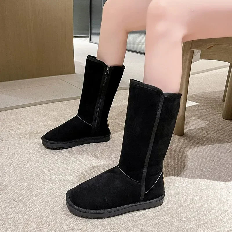 Water-Resistant Winter Boots with Non-Slip Sole