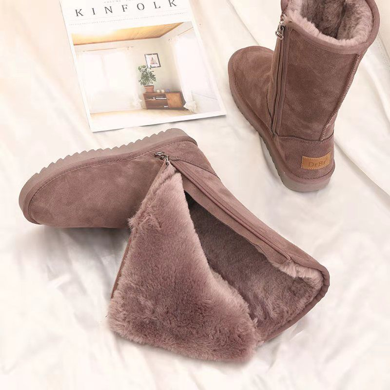 Water-Resistant Winter Boots with Non-Slip Sole