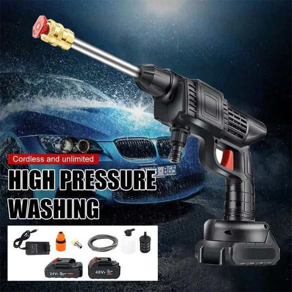 Wireless Portable High-Pressure Spray Gun with Rechargeable Battery