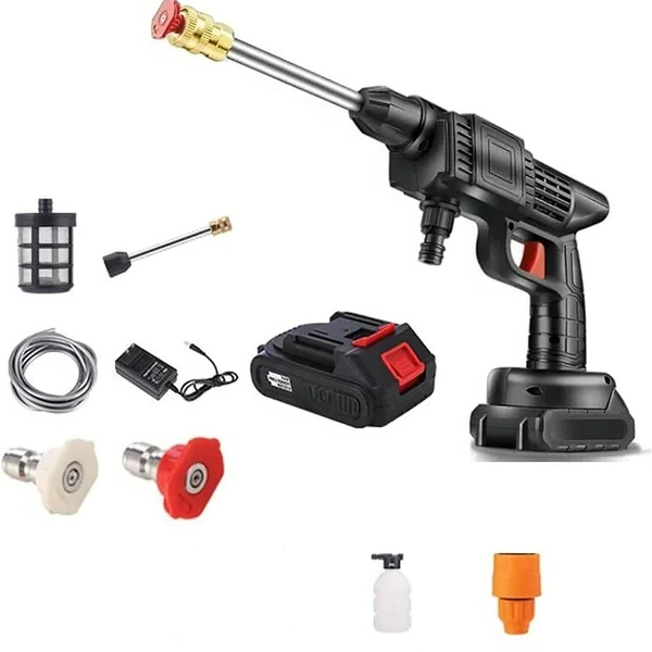 Wireless Portable High-Pressure Spray Gun with Rechargeable Battery