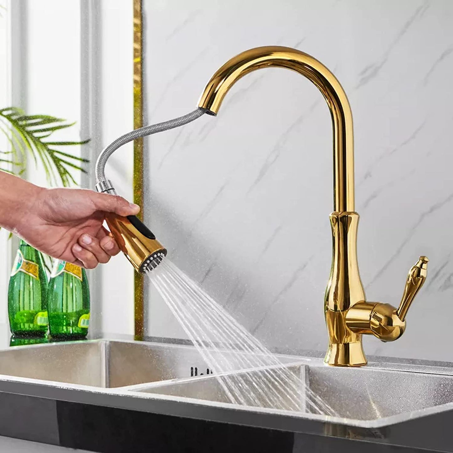 Pull-Out Kitchen Faucet | Sink Tap | Kitchen Sink Faucet