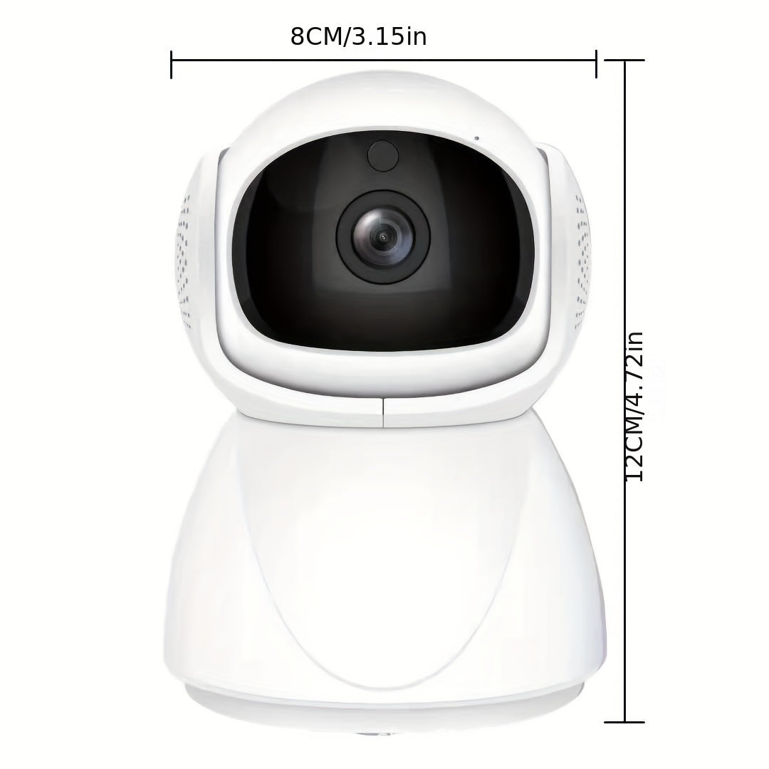 1080p HD Indoor Wi-Fi Security Camera with USB Power and Sound Tracking