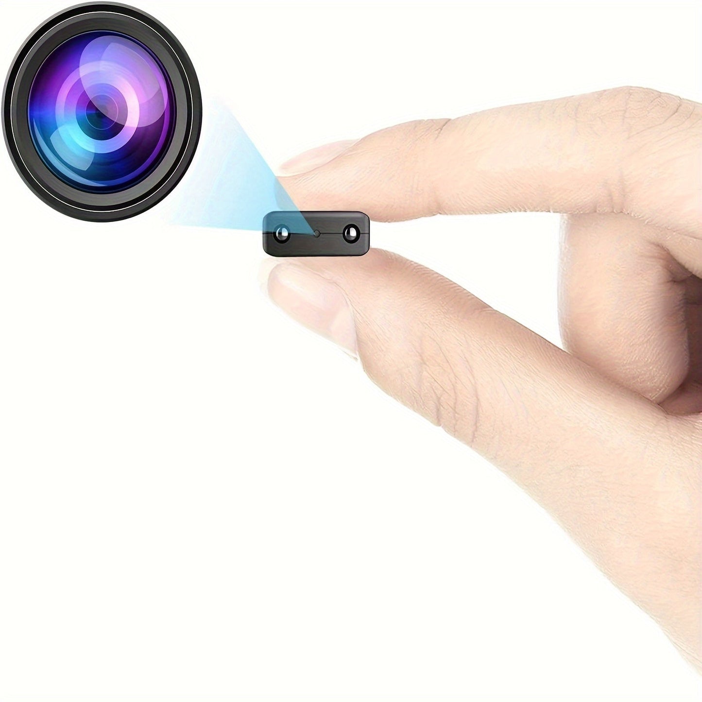 Compact Battery-Powered Surveillance Camera for Discreet Monitoring