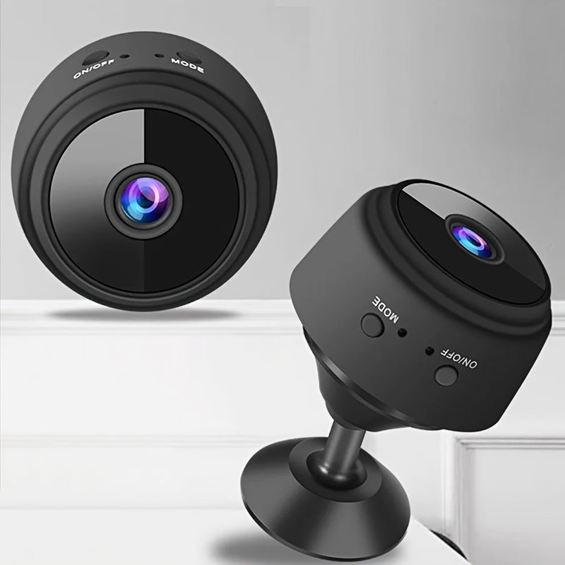 Compact Wireless HD Security Camera for Indoor and Outdoor Use