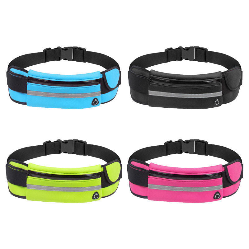 Water-Resistant Adjustable Running Waist Belt with Headphone Port – Buy 1 Get 1 Free