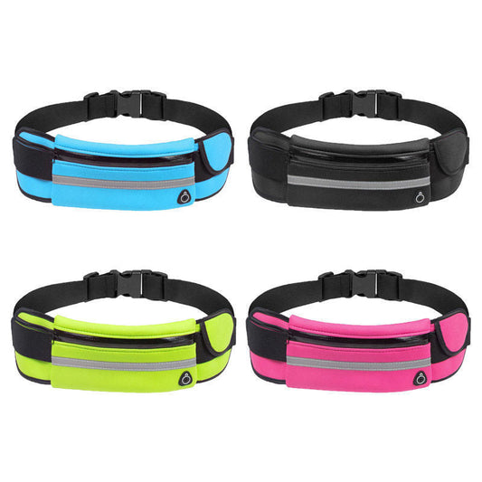 Water-Resistant Adjustable Running Waist Belt with Headphone Port – Buy 1 Get 1 Free