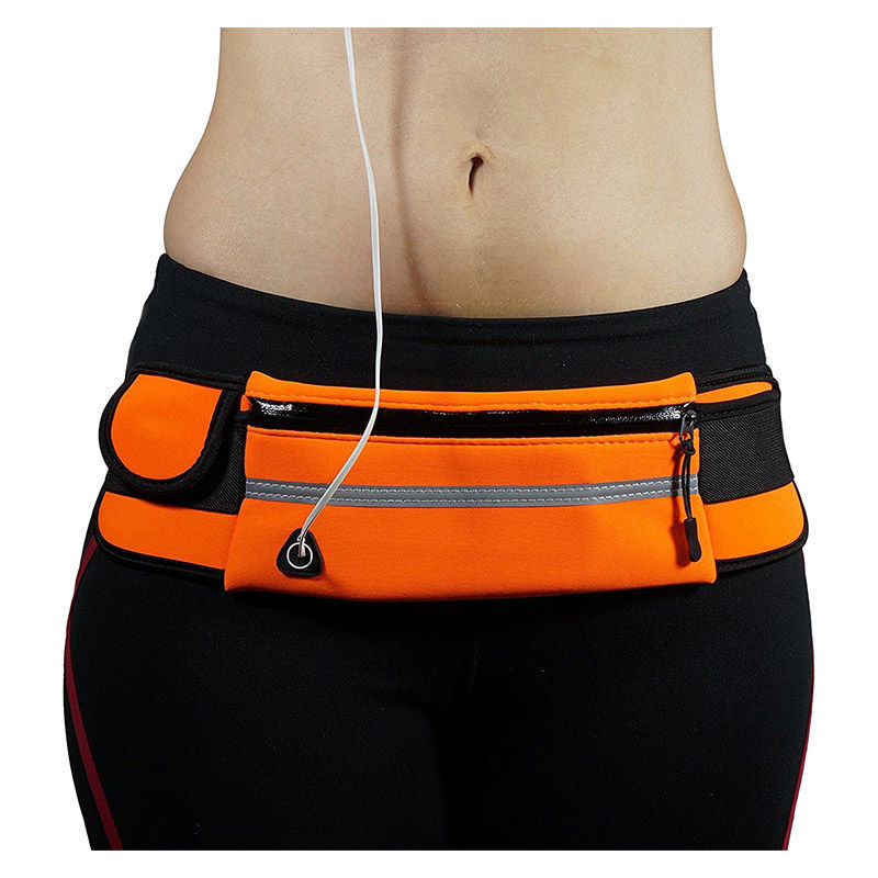 Water-Resistant Adjustable Running Waist Belt with Headphone Port – Buy 1 Get 1 Free