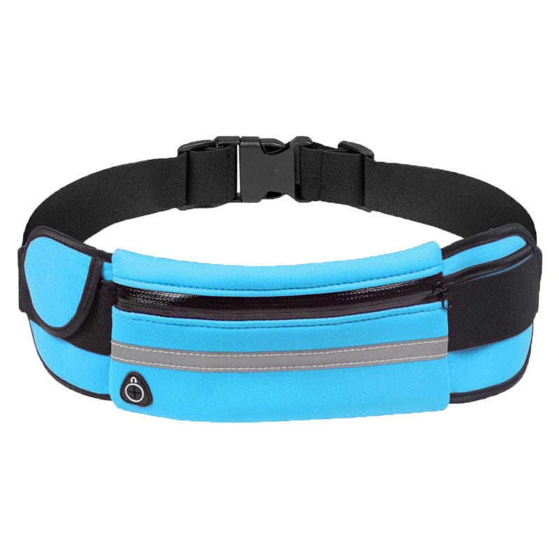 Water-Resistant Adjustable Running Waist Belt with Headphone Port – Buy 1 Get 1 Free