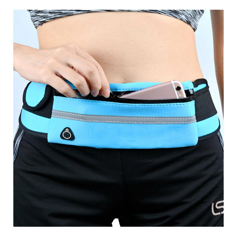 Water-Resistant Adjustable Running Waist Belt with Headphone Port – Buy 1 Get 1 Free