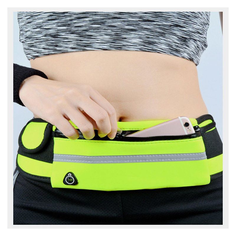 Water-Resistant Adjustable Running Waist Belt with Headphone Port – Buy 1 Get 1 Free