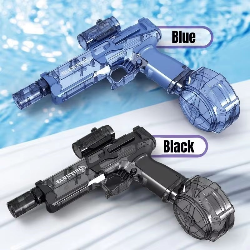 Electric Water Gun with LED Lights and Ergonomic Grip