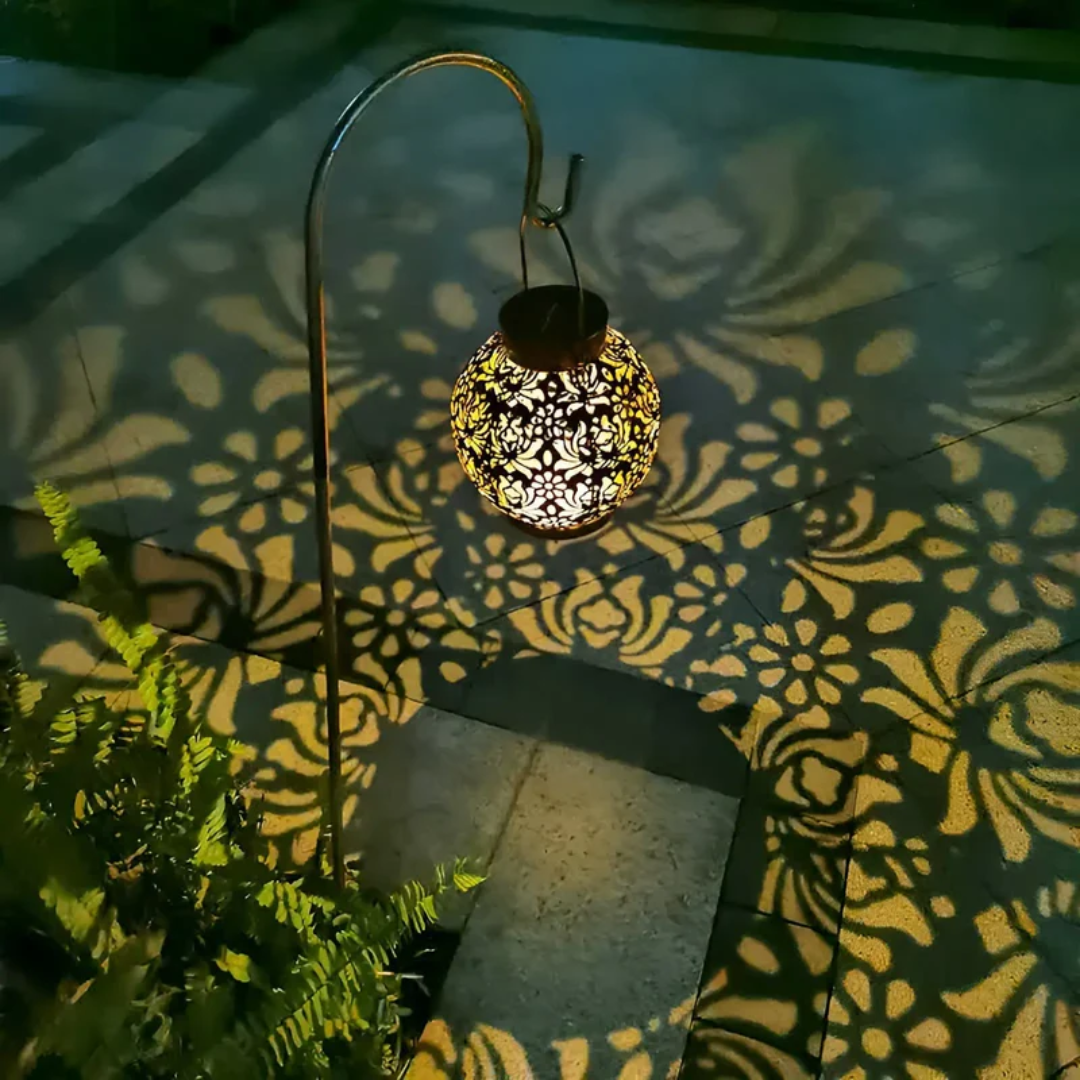 Waterproof Solar LED Garden Pendant Light