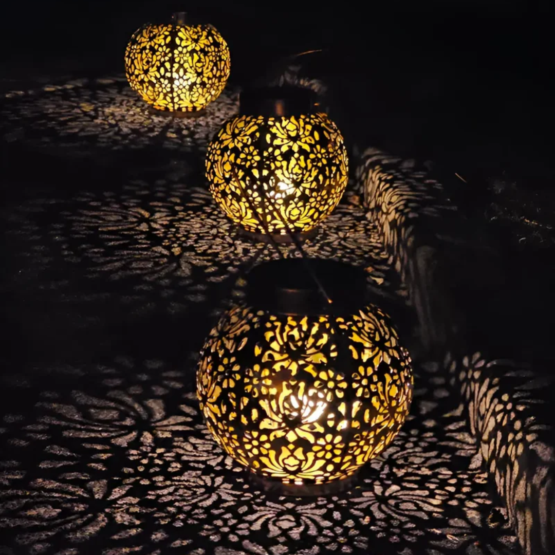 Waterproof Solar LED Garden Pendant Light