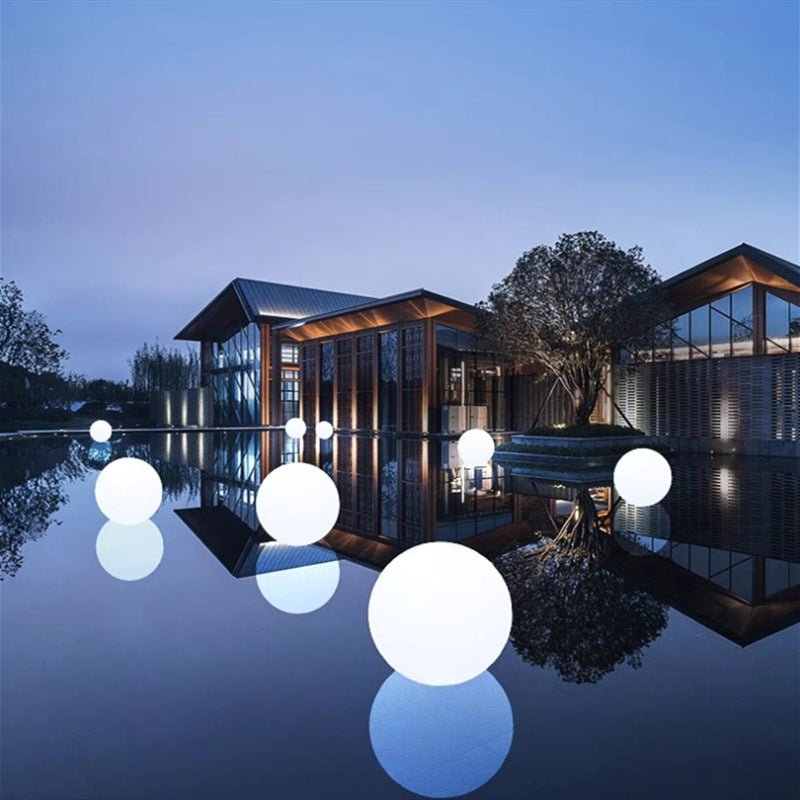 Wireless Weatherproof LED Globe Light with 16 Colors