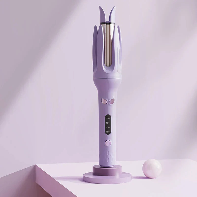 Digital Curling Iron with Ionic Shine Boost and Adjustable Heat Settings