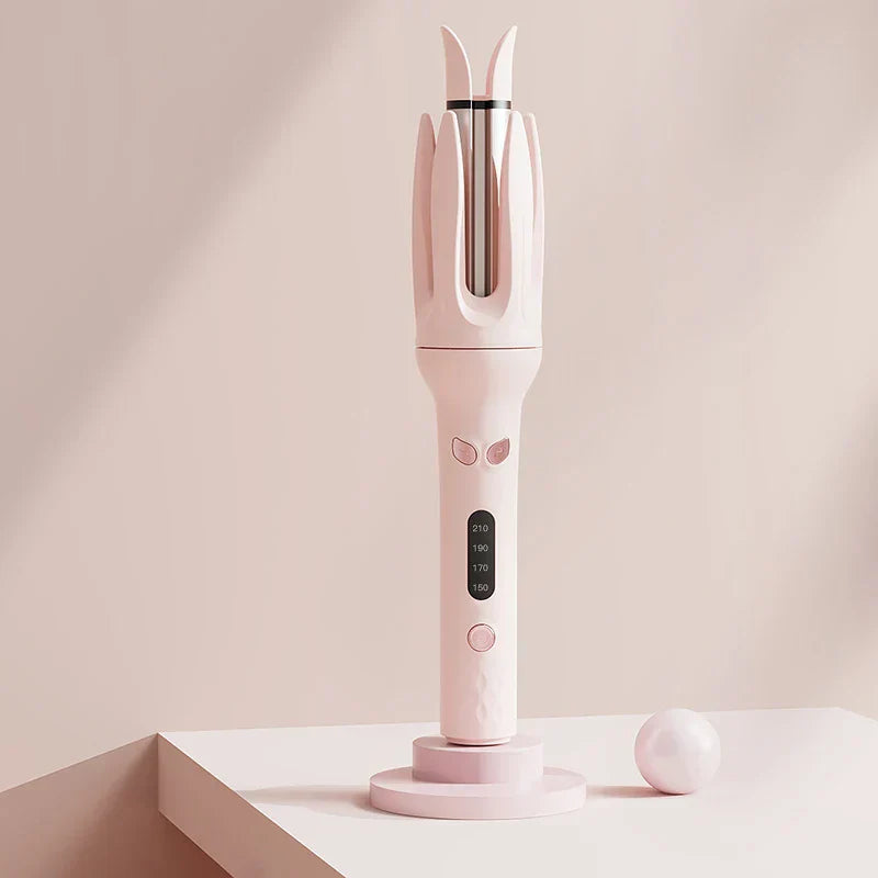Digital Curling Iron with Ionic Shine Boost and Adjustable Heat Settings