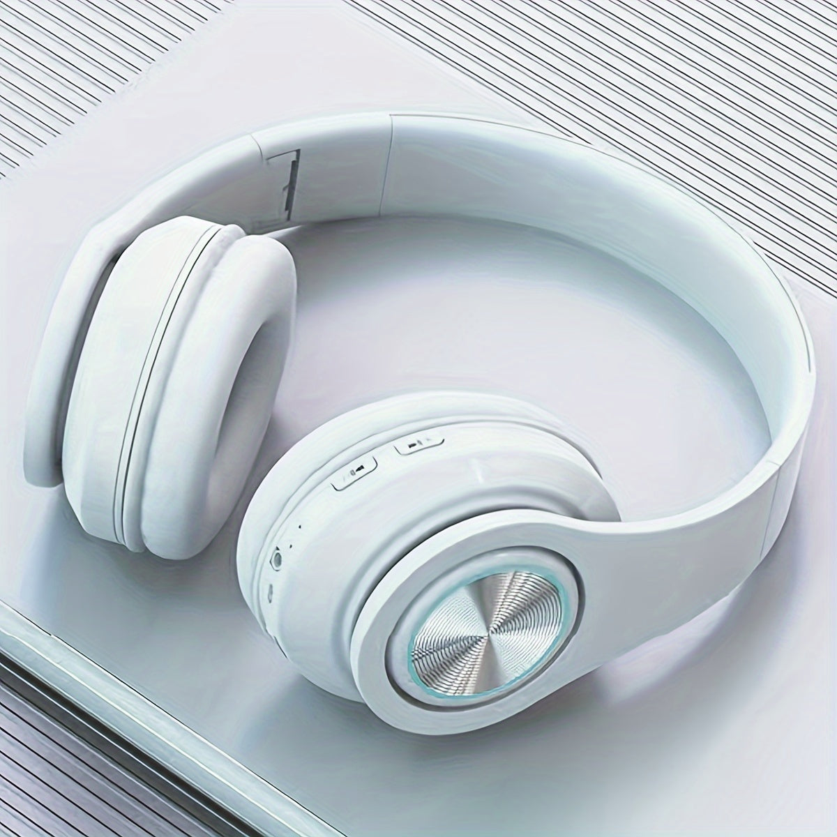 Wired and Wireless Foldable Headphones with USB-C Charging