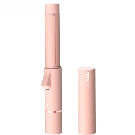 Travel Curling Iron with Tourmaline-Ceramic Barrel for Long-Lasting Curls