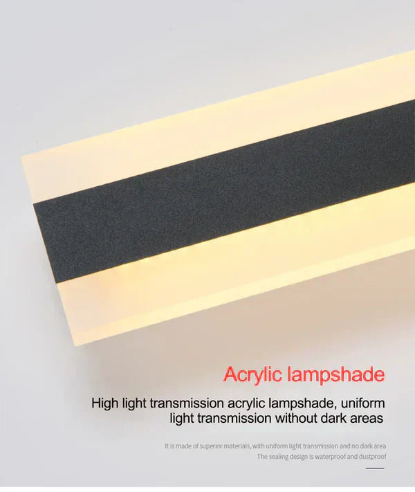 Weather-Resistant Modern Outdoor Wall Lamp