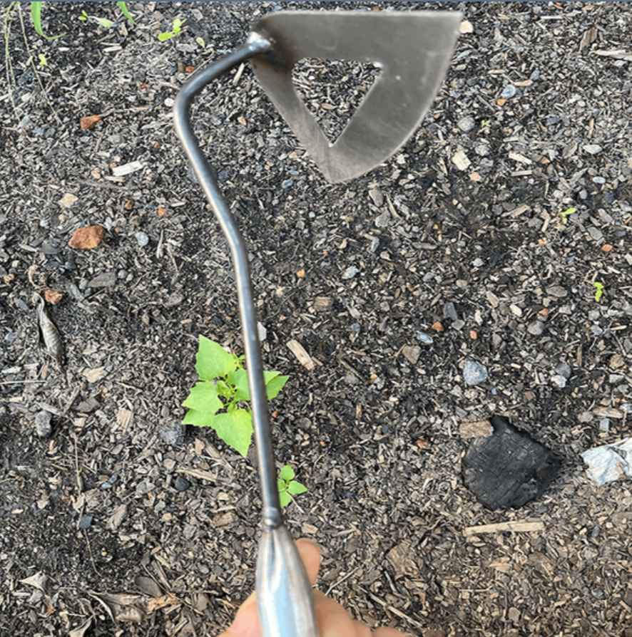 Ergonomic Steel Garden Fork for Easy Weeding