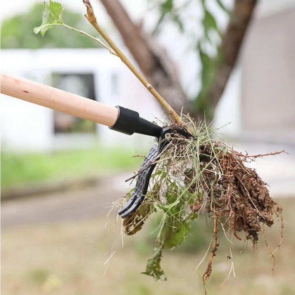 Stainless Steel Weed Remover with Ergonomic Grip