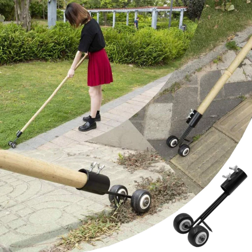 Ergonomic Iron Weed Scraper for Tiles and Garden Edges