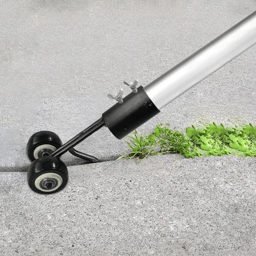 Ergonomic Iron Weed Scraper for Tiles and Garden Edges
